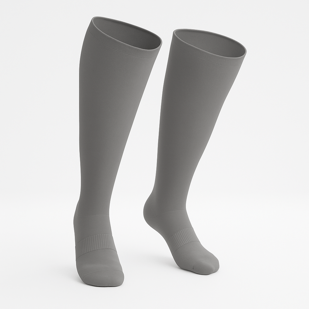 3-Pack Padded Extra-Stretch Knee Socks